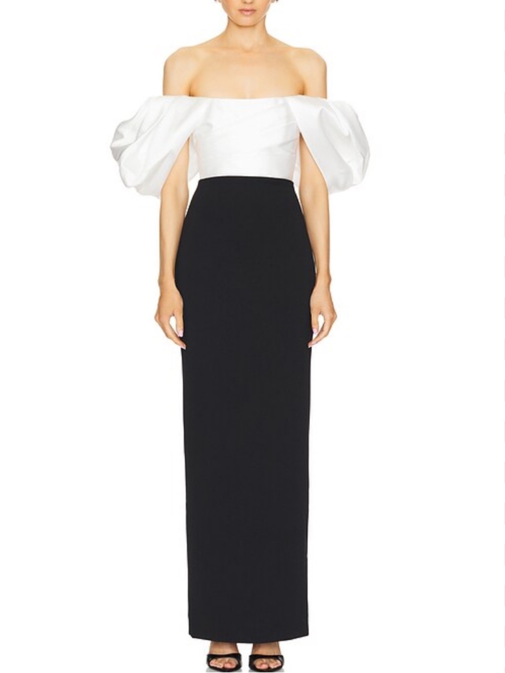 Solace London White Sian Maxi Dress sz 6